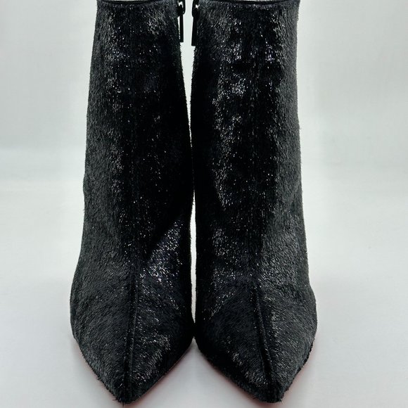 Christian Louboutin SO KATE BOOTY 100 Velours Papillon Ankle Boots Heels - Picture 7 of 16